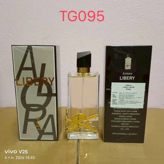 น้ำหอมแท้2กลิ่นLiberyกล่องขาว+Libertyกล่องโรสโกลด์(100ml.) อินเท้นส์+EDP 🚚ส่งของทุกวัน ⚡️ส่งไว