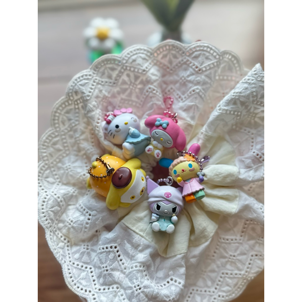 [พร้อมส่งในไทย] Gashapon Sanrio GRWM คอลใหม่ล่าสุด น่ารักทุกตัวเลย แบบเลือกตัว หมุนจากตู้ญี่ปุ่น🇯🇵