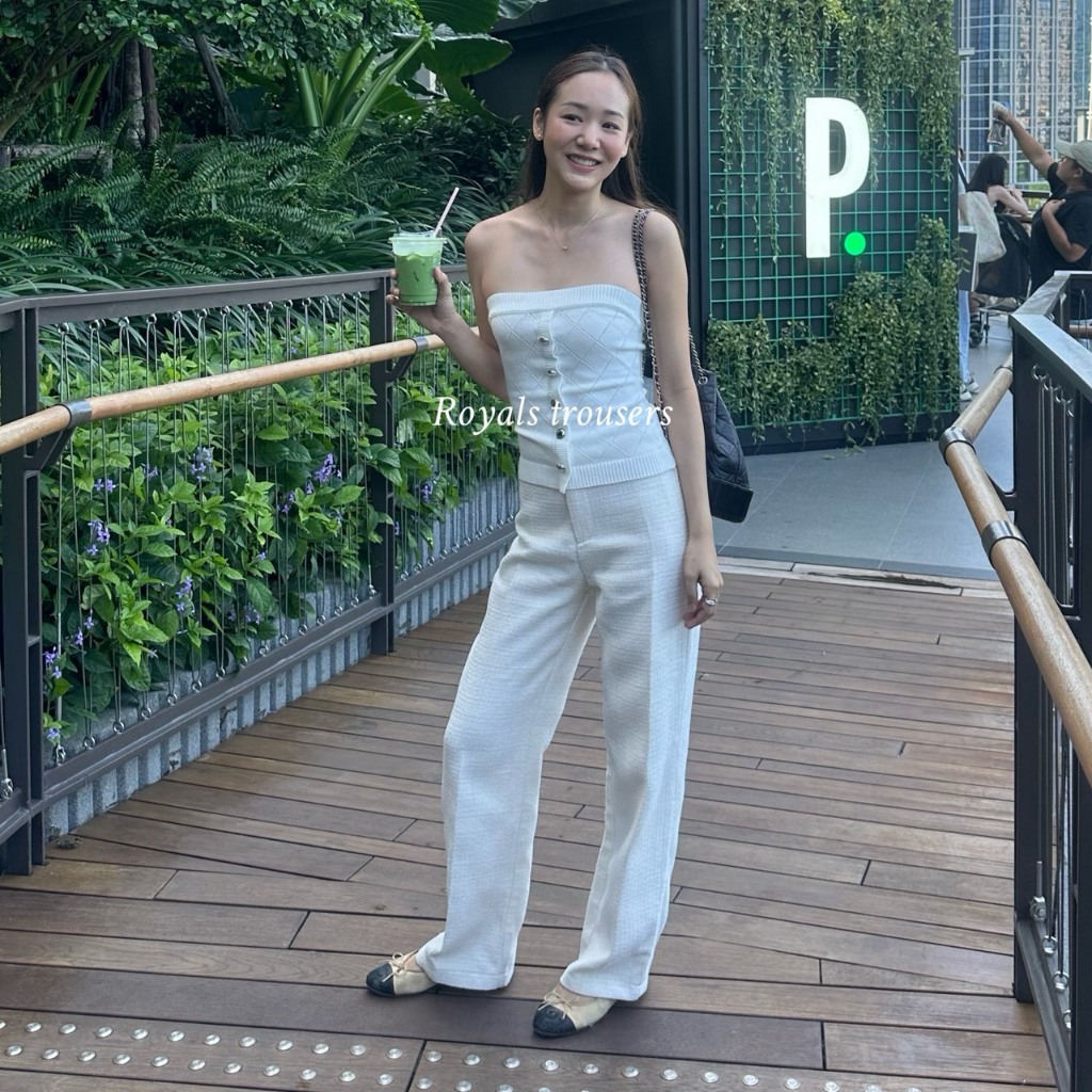 TOPLIST Royal trousers กางเกงขายาว