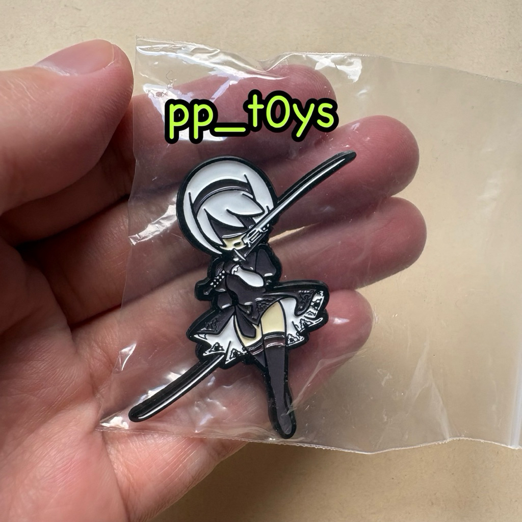 [Pin] เข็มกลัด Pin Brooch NieR Automata 2B Square Enix BRING ARTS Nier yorha