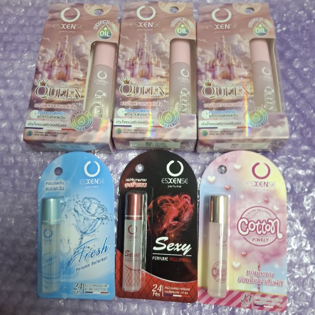 น้ำหอม เอสเซ้นส์ มายควีน เฟรช คอตตอน เซ็กซี่ esxense my queen fresh sexy girl 3-8ml