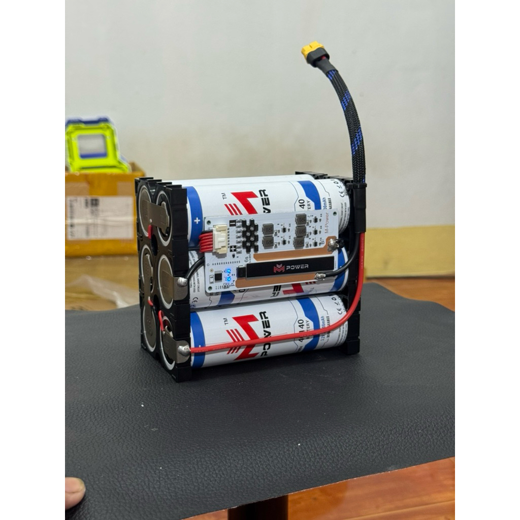 แบตเตอรี่MPOWER 6S20A 20000mAh 21.9V BMS 30A มีactive balance 1.5a เลือกทรง￼ได้ทักแชทมา