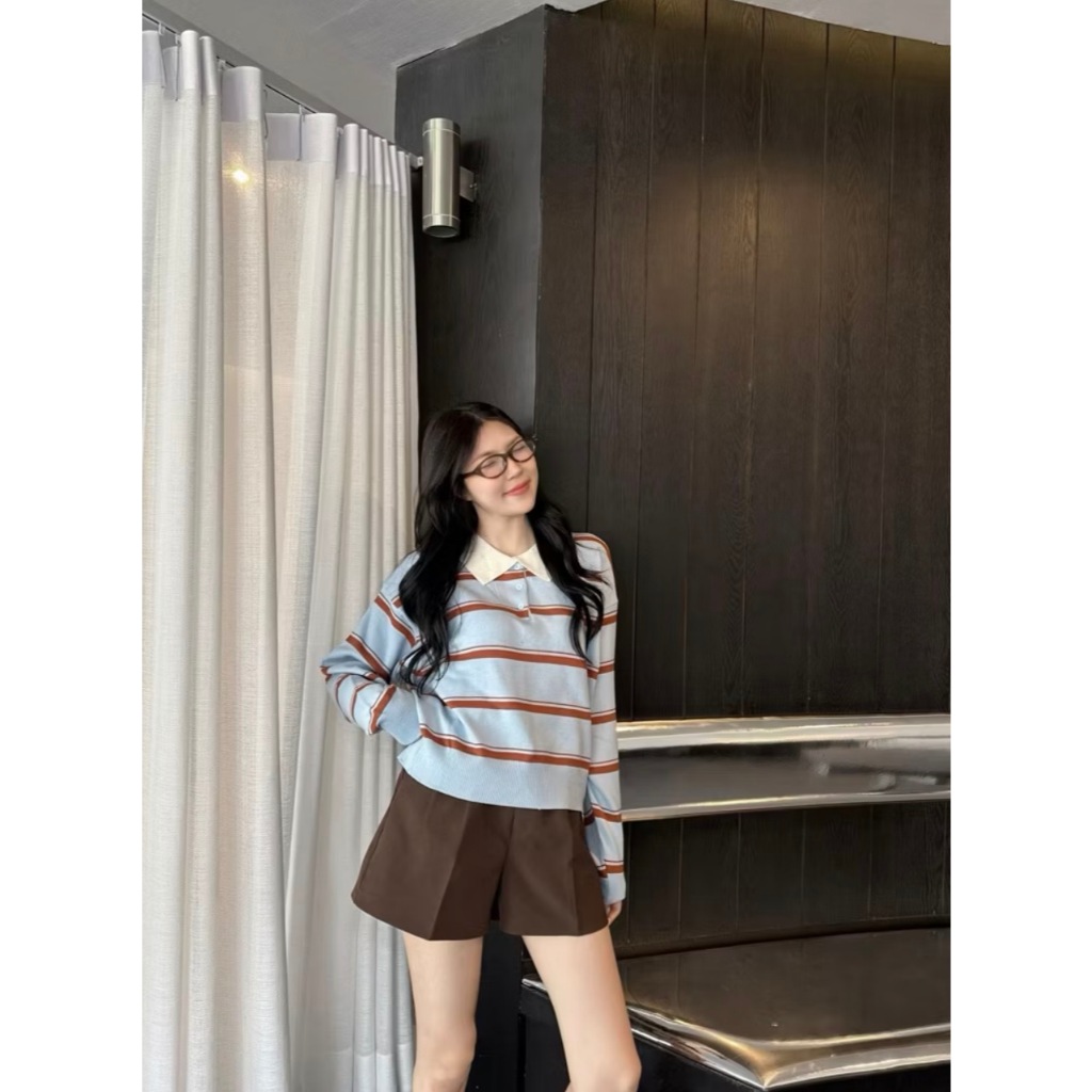 ส่งต่อเสื้อโปโลแขนยาว  Warin brand