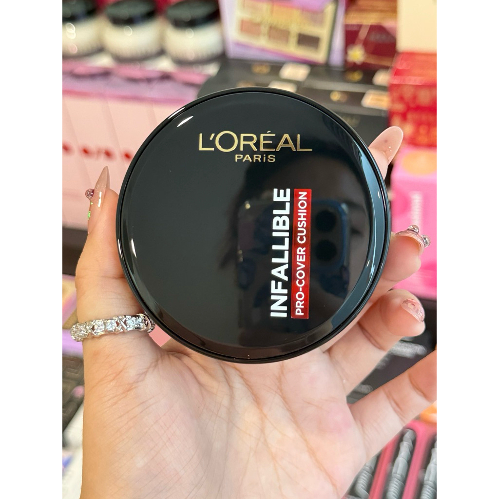 (รุ่นเดิม/ของแท้💯) L’OREAL PARIS Infalliable Pro-Cover Cushion 14g