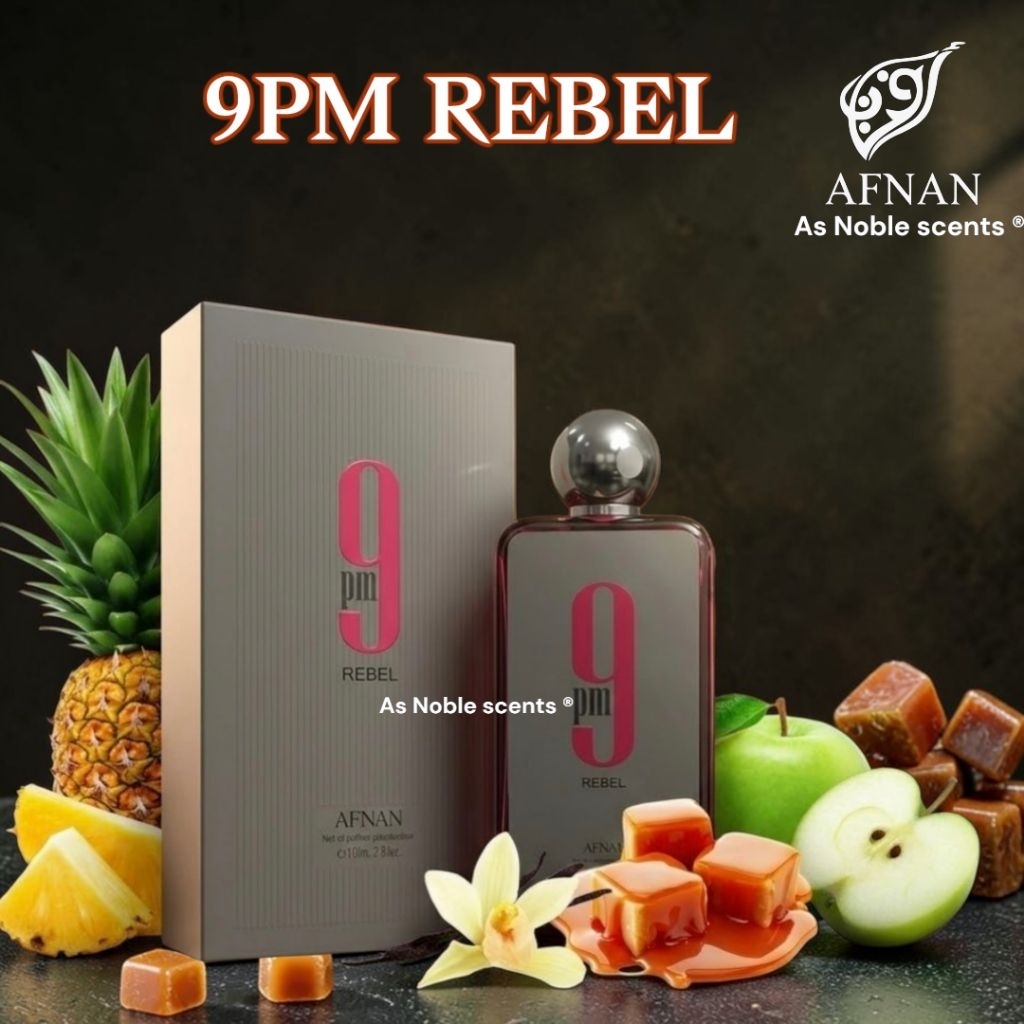 Afnan 9pm Rebel edp 100ml ของแท้💯