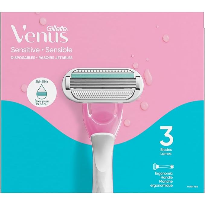 gillette venus sensitive plus disposable razor