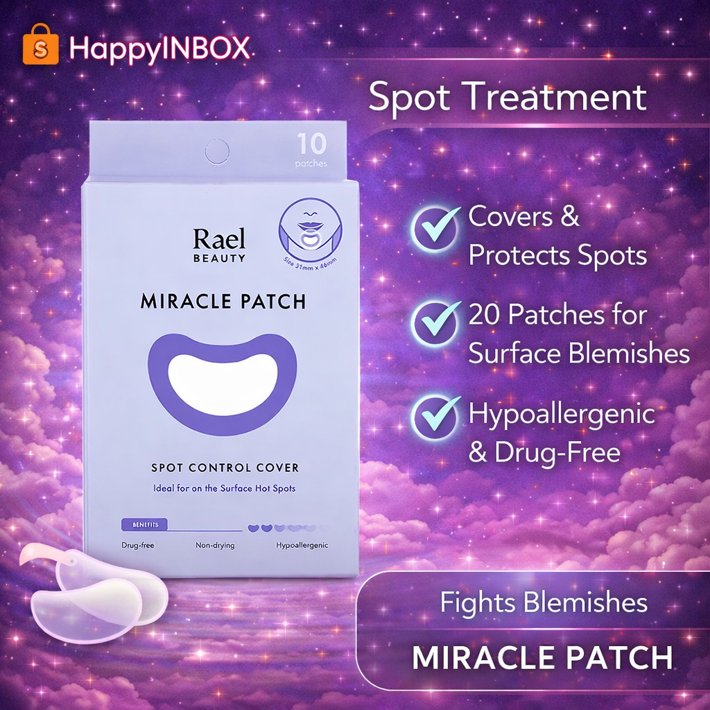Rael Beauty Miracle Patch Spot Control Cover 10 Patches