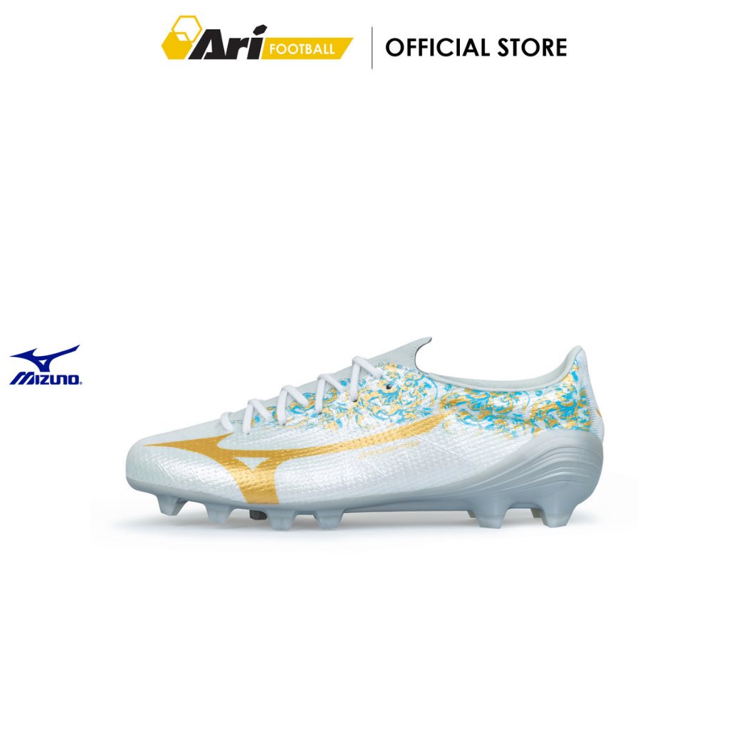 MIZUNO ALPHA III JOAO FELIX JAPAN FG - WHITE (P1GA265014) รองเท้าฟุตบอล ผู้ชาย มิซูโน่ ALPHA III JAP