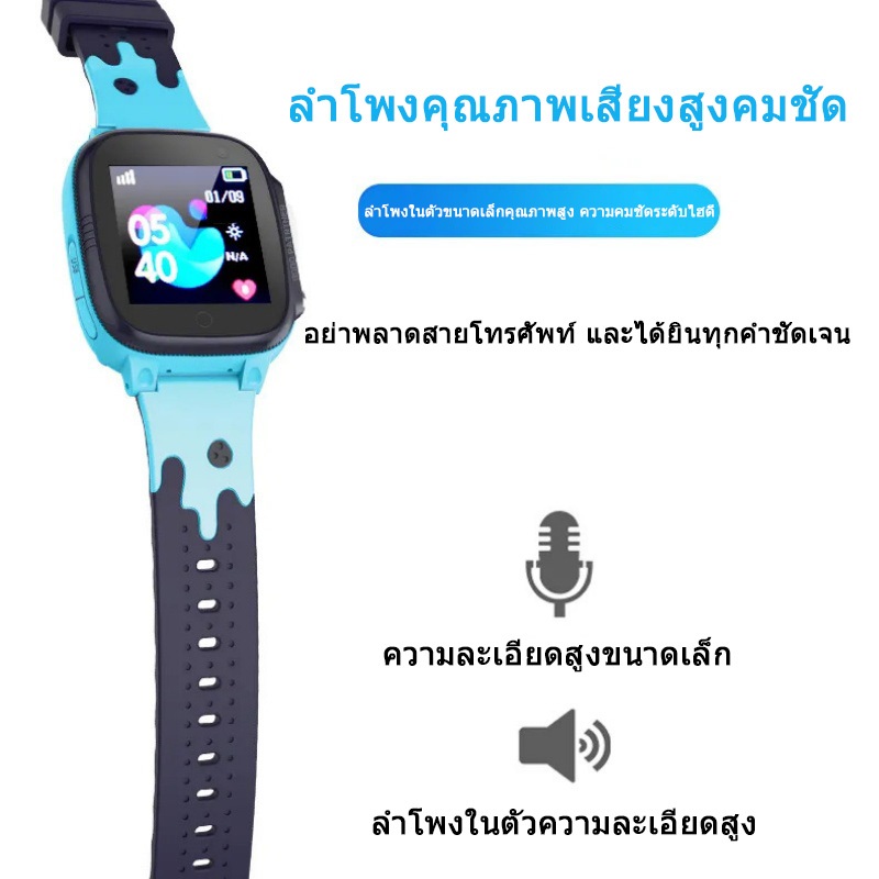 Bluem Z1 นาฬิกาเด็ก นาฬิกาสำหรับเด็ก โทรได้ Smart Watch นาฬิกา จอสัมผัส GPS วิดีโอคอล ถ่ายภาพ ราคา ถูกที่สุด ดีลบีเคเค แกลเลอรีภาพที่ 5