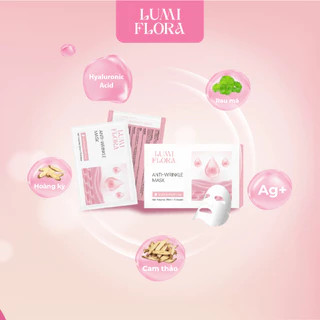 [ แจกฟรี ] มาสก์ลดเลือนริ้วรอย Lumi Flora – บำรุงผิวชุ่มชื้น เนียนนุ่ม กระชับผิว กล่อง 5 แผ่น