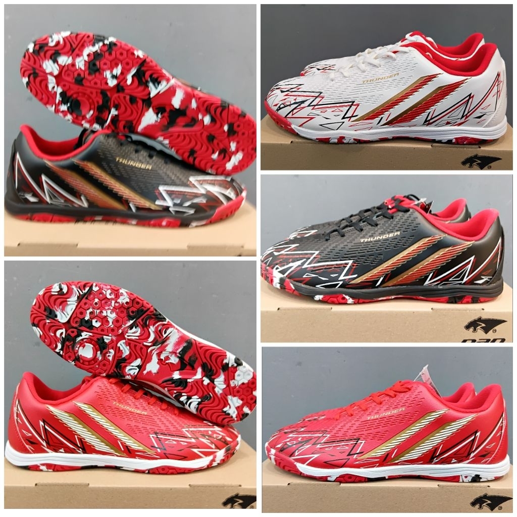 Pan รองเท้าฟุตซอล Pan VIGOR X  THUNDER G 
รหัส PF14GA PF14GB

Size 32-45