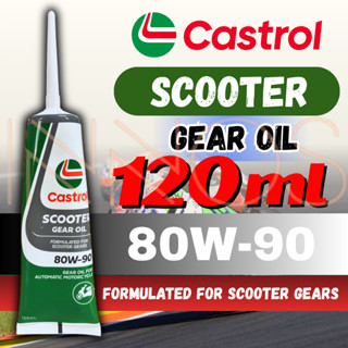 (เฉพาะไลฟ์สด)น้ำมันเฟืองท้าย CASTROL SCOOTER GEAR OIL 80W-90…