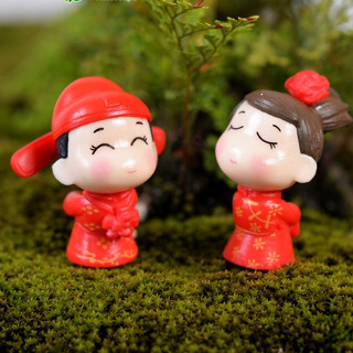 ่j514 คู่เจ้าบ่าวเจ้าสาวจำลองของจิ๋ว