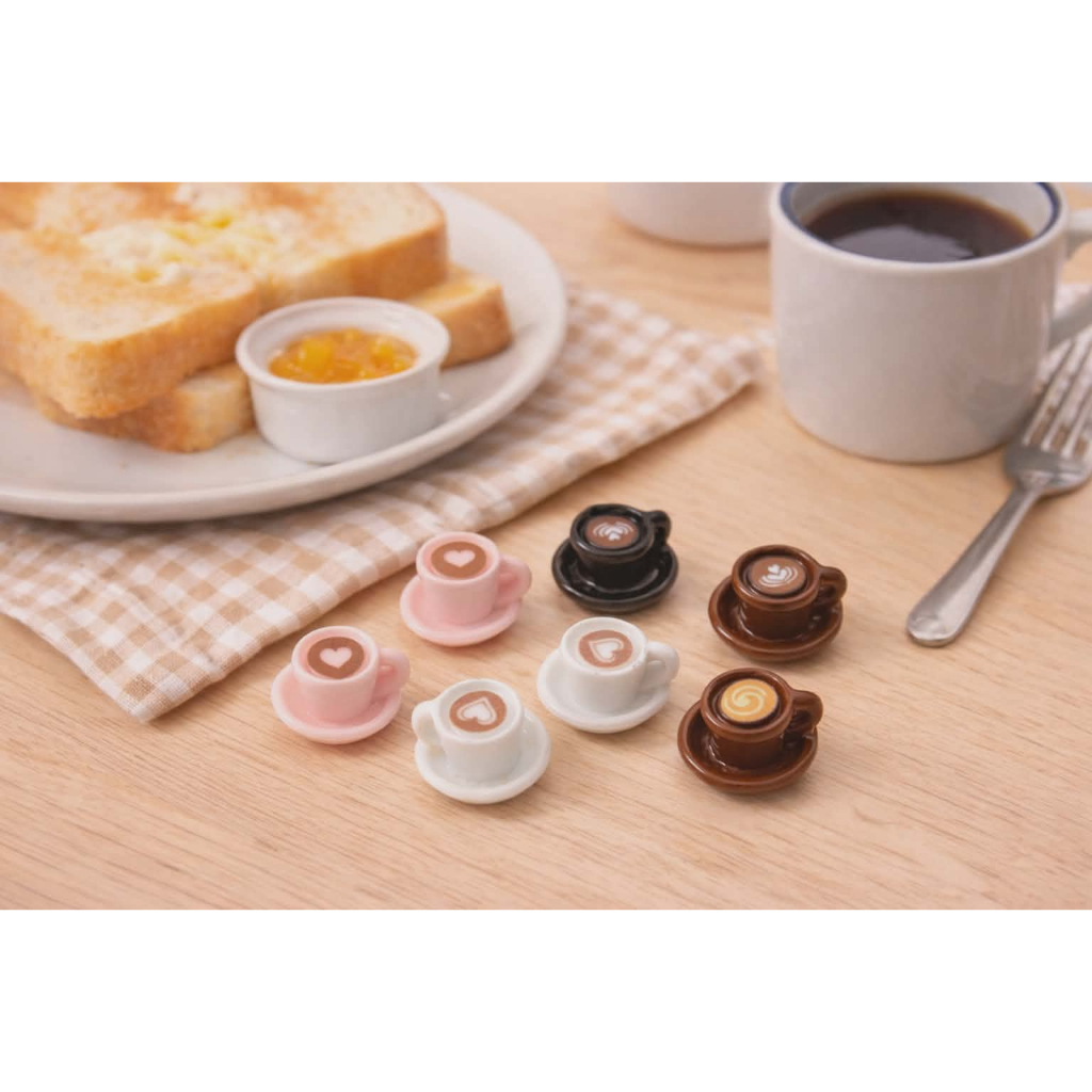 j367แก้วกาแฟจิ๋วของเล่นจำลองเซ็ต ละ 10 ชิ้น