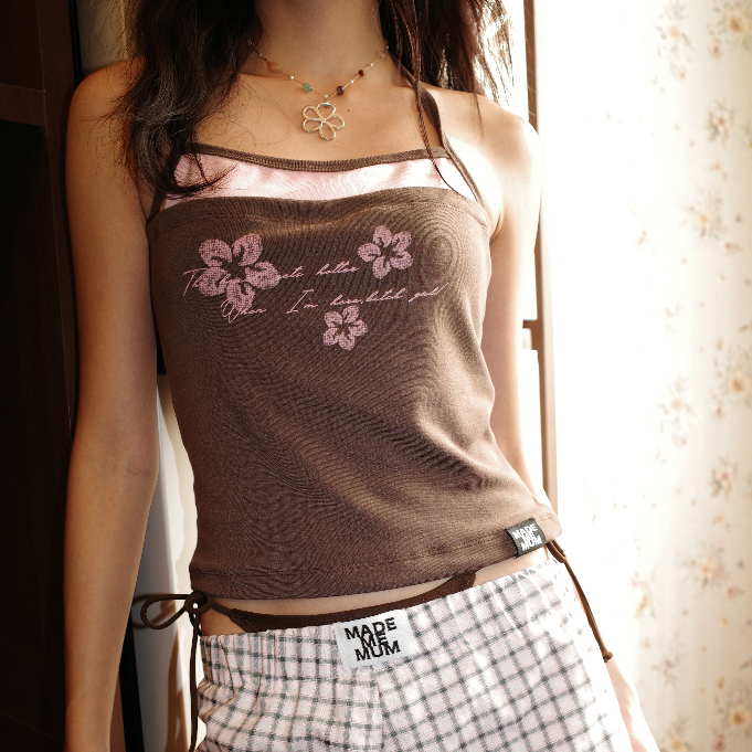 Makemesweat  / tie-neck shirt (เสื้อผูกคอ เสื้อคล้องคอ)