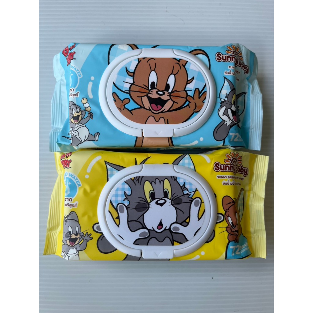 Sunny Baby ทิชชู่เปียก Baby Wipes 72 แผ่น Exp. 23/09/2028 (สินค้ารีวิว)