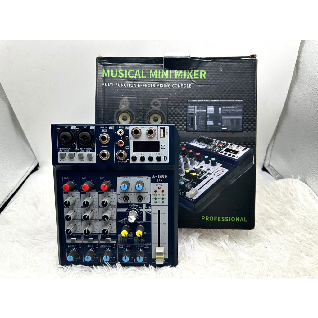 สินค้าใหม่ มือ 1‼ Audio Mixer A-ONE รุ่น Notepad-8FX