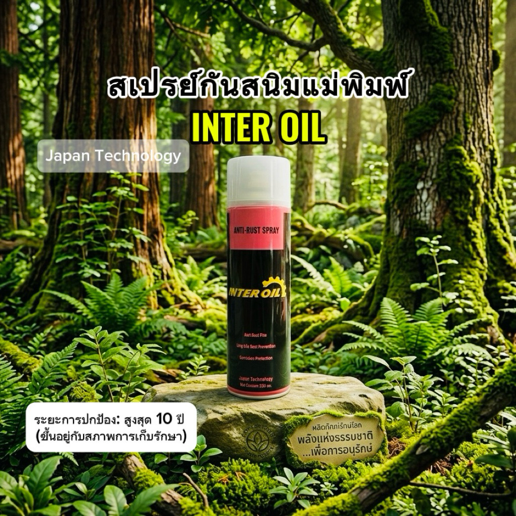 สเปรย์กันสนิมแม่พิมพ์INTEROIL