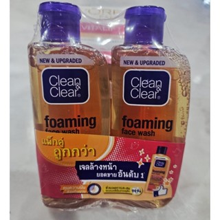ของแท้ 💯  เจลล้างหน้า Clean&Clear foaming face wash 100 ml 2…