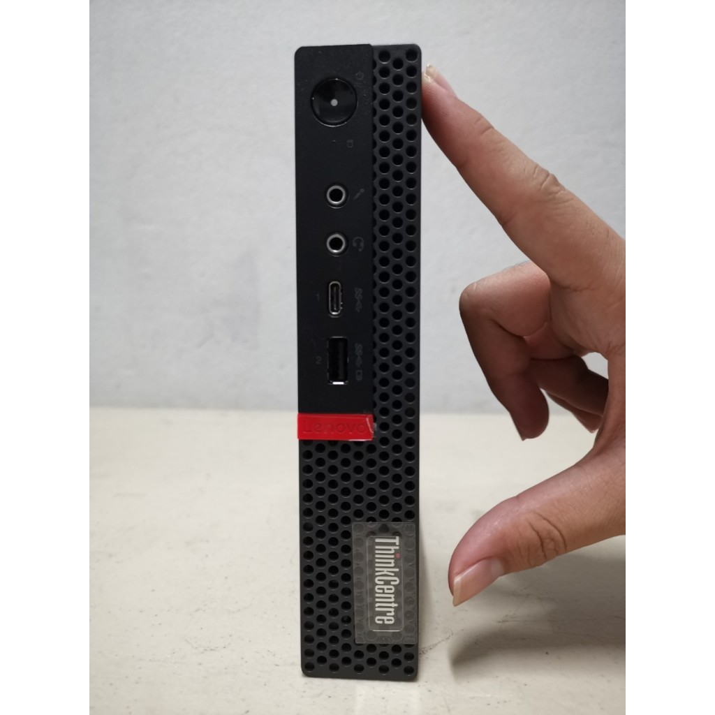 Mini PC มือสอง Lenovo รุ่น Thinkcentre M720q CPU Intel i5-8400T (Gen 8) ฮาร์ดดิสก์  SSD  512 GB ลงโป
