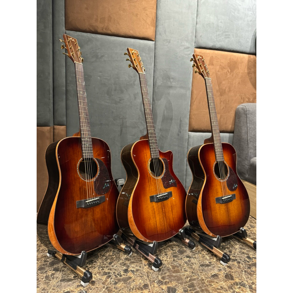 กีต้าร์โปร่ง Most M-07 Plus all solid ไม้แท้ทั้งตัว มีอาร์มเรส