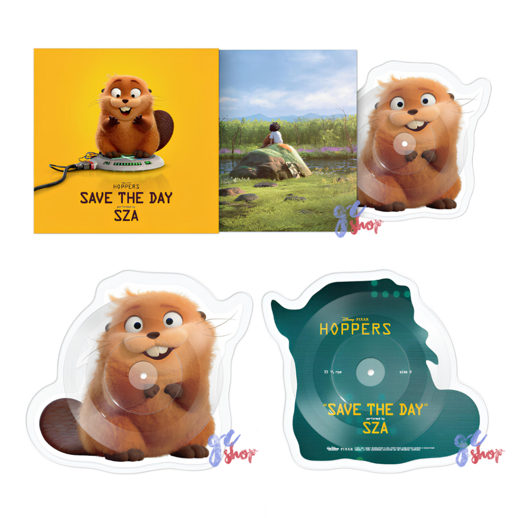 (Pre-Order) แผ่นเสียง SZA - Save The Day (From "Hoppers") - Disney Vinyl / LP สินค้า Official