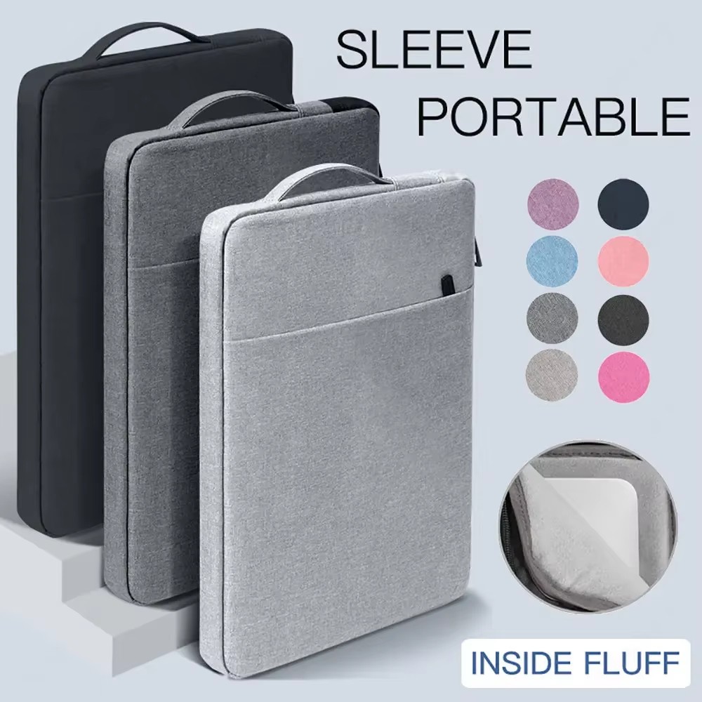 พร้อมส่งใน กระเป๋าใส่โน๊ตบุค กระเป๋า Notebook Tablet Laptop พร้อมกระเป๋าด้านหน้า ขนาด 11/13/15.6/14/13.3 นิ้ว วัสดุผ้า