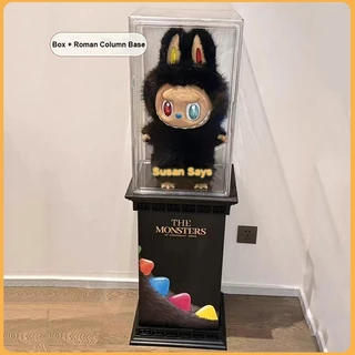 Doll Display Stand with Roman Column Design กล่องโชว์โมเดลอะคริลิคใส ZIMOMO/THE MONSTERS 10th Anniversary
