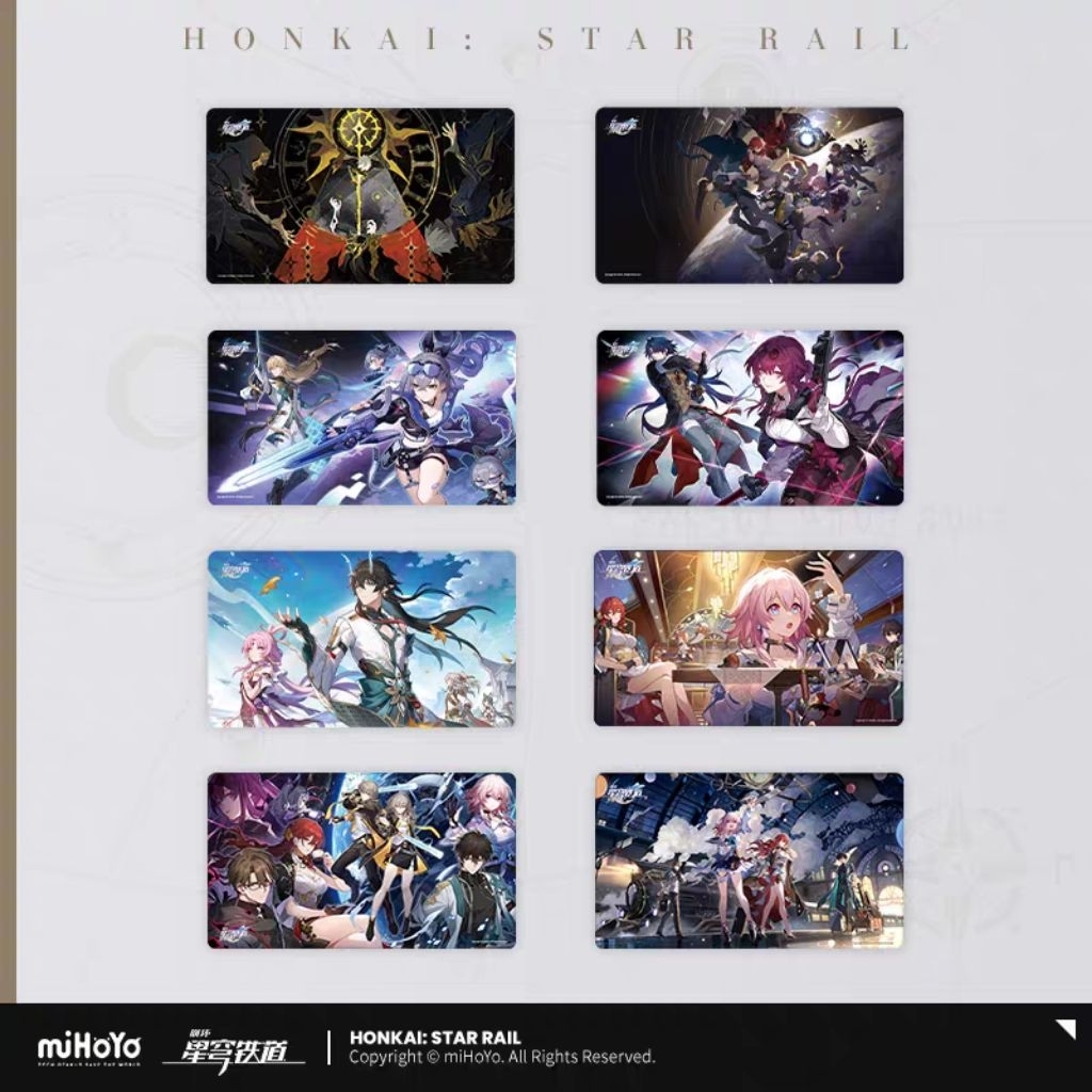 preorder  Honkai Star Rail แผ่นรองเมาส์
