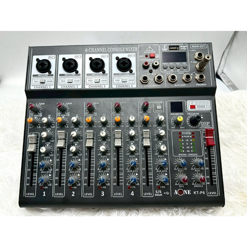 Audio Mixer รุ่น A-ONE 8FX  🥑ราคา 1,490 บาท🥑