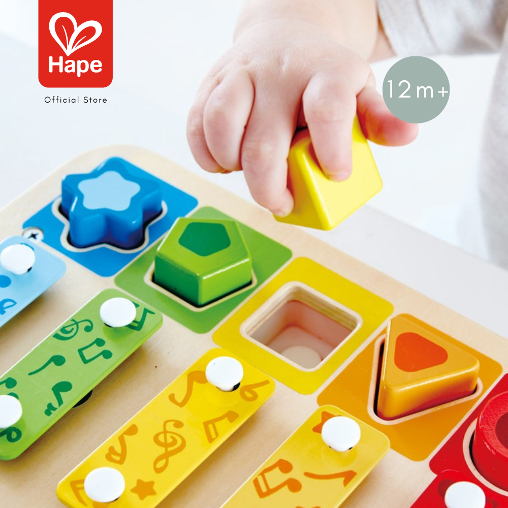 Hape - Shape Sorter Xylophone ไซโลโฟน พร้อมไม้ตี 12M+ รูปที่ 4