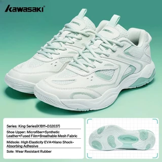 KAWASAKI รองเท้าแบดมินตันคาวาซากิ รุ่น K1B11-D32037 (NEW) (กรุณาสอบถามขนาดรองเท้าที่เหมาะสมก่อนทำการสั่งซื้อ ทุกครั้ง)