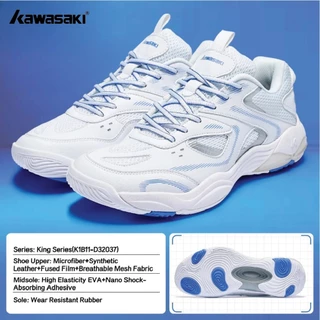 KAWASAKI รองเท้าแบดมินตันคาวาซากิ รุ่น K1B11-D32037 (NEW) (กรุณาสอบถามขนาดรองเท้าที่เหมาะสมก่อนทำการสั่งซื้อ ทุกครั้ง)