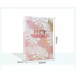 สมุดอัลบั้มรูป 4R แบบสอด ใส่ได้ 200/300 รูป เขียนข้อความได้ Photo Album