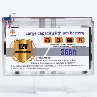 💥แบตเตอรี่รุ่นใหม่💥แบตเตอรี่ลิเธียม 12V 36AH ชาร์จโซล่าได้ แบตเตอรี่ใบมีด BMS แบตเตอรี่ลิเธียมที่เป็นมิตรต่อสิ่งแวดล้อม