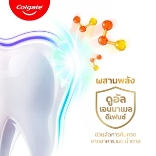 ยาสีฟัน คอลเกต โททอล เอนนาเมล สเตรนท์ 150 กรัม Colgate Total Enamel Strength Toothpaste 150g [แพ็ค x6,x8]