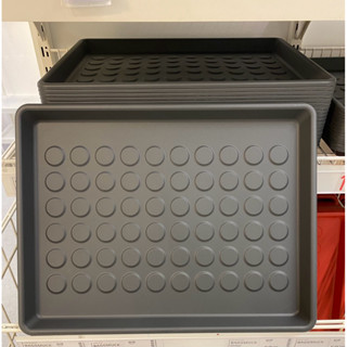 ถาดวางรองเท้า IKEA BAGGMUCK บักก์มุค เทา, 46x35 ซม. ที่เก็บร…