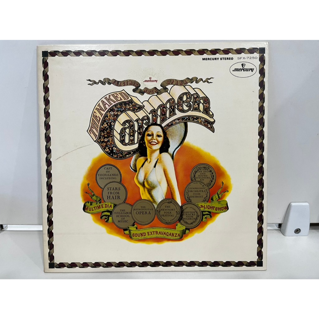 1LP Vinyl Records แผ่นเสียงไวนิล The Naked Carmen Electric Rock Opera   (J9B100)