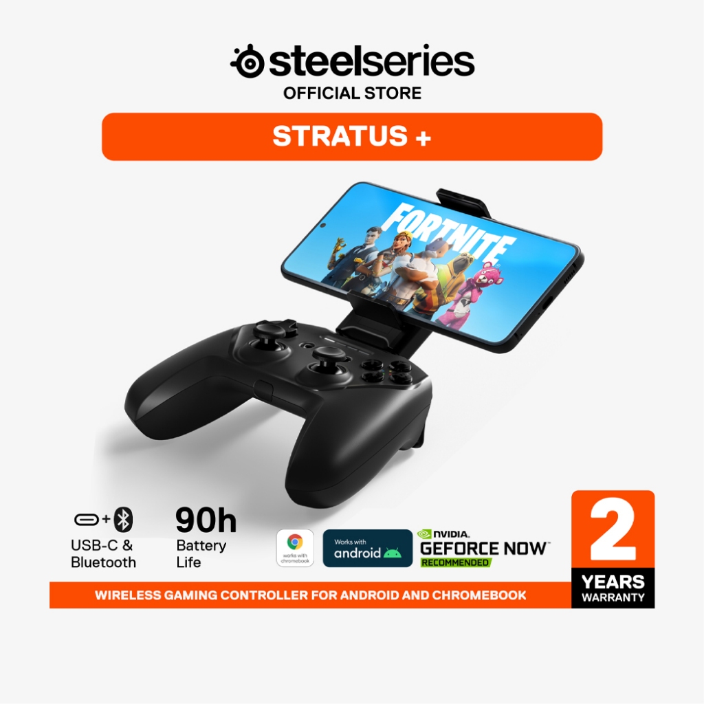 SteelSeries Stratus+ Wireless Gaming Controller for Android™ and Chromebook จอยคอนโทรลเลอร์ไร้สาย