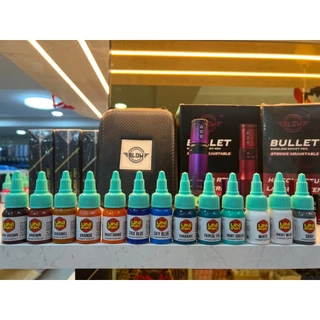 หมึกสัก UNi INK 0.5oz สีสักแท้ สีสดติดทน สำหรับช่างสัก Tattoo Ink คุณภาพสูง