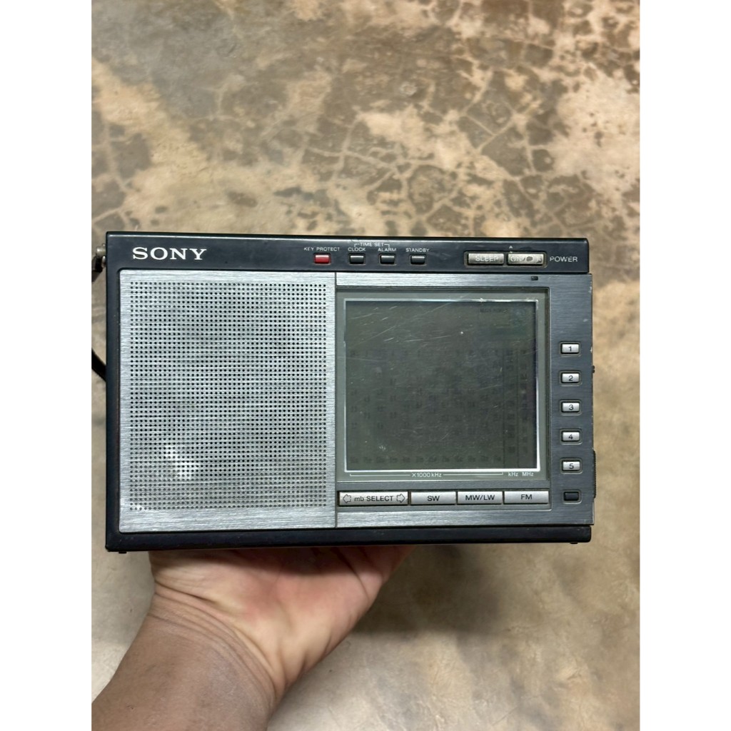 วิทยุ Sony ICF-7600DA World-Band Radio (มือสอง/งานสะสม) - รุ่นหายาก