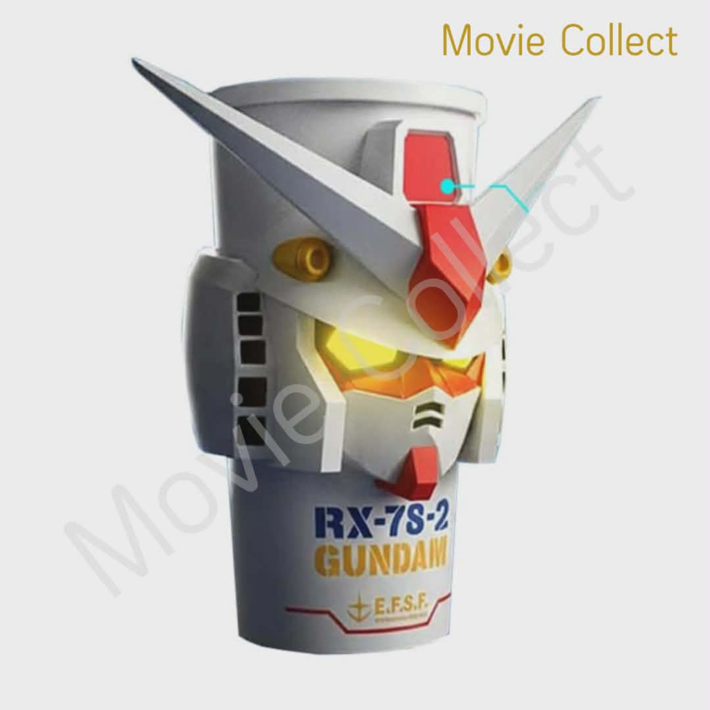 แก้ว กันดั้ม GUNDAM ขนาด 22 ออนซ์ เปิดไฟได้ สินค้า Major แท้ใหม่ในห่อ