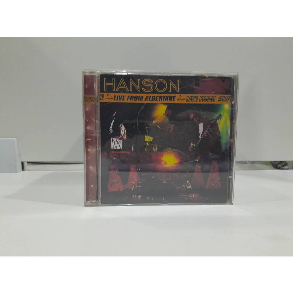 1 CD MUSIC ซีดีเพลงสากล  Live from Albertane  Hanson (B1E32)