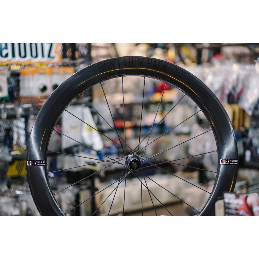 ล้อคาร์บอน QUEZ AERO DISC BRAKE ROAD & GARVEL BIKE ???? เบา เร่งขึ้นไว มาตฐานสูง สเป็คลงตัว