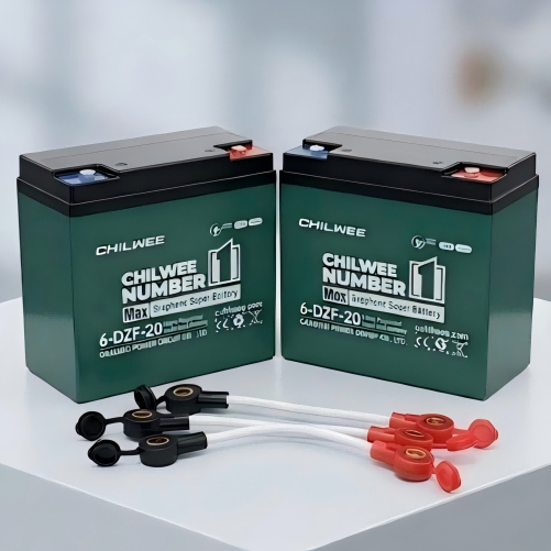 Chilwee แบตเตอรี่รถไฟฟ้า 6-DZF-20 12V 20Ah Graphene ของแท้ แบตอึด ทนร้อน ชาร์จเร็ว พร้อมส่ง