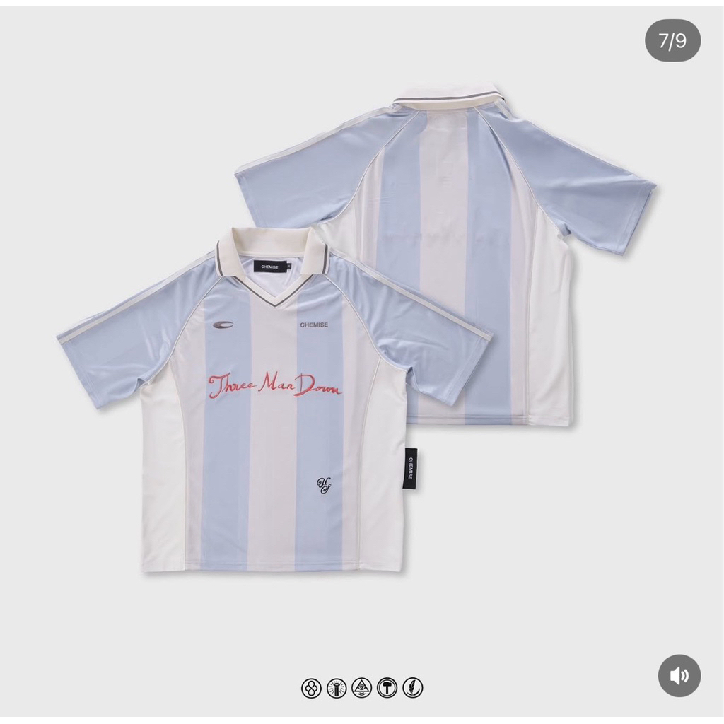 Threemandown x  Jersey blue มือ1 จากคอนเสริตใหญ่