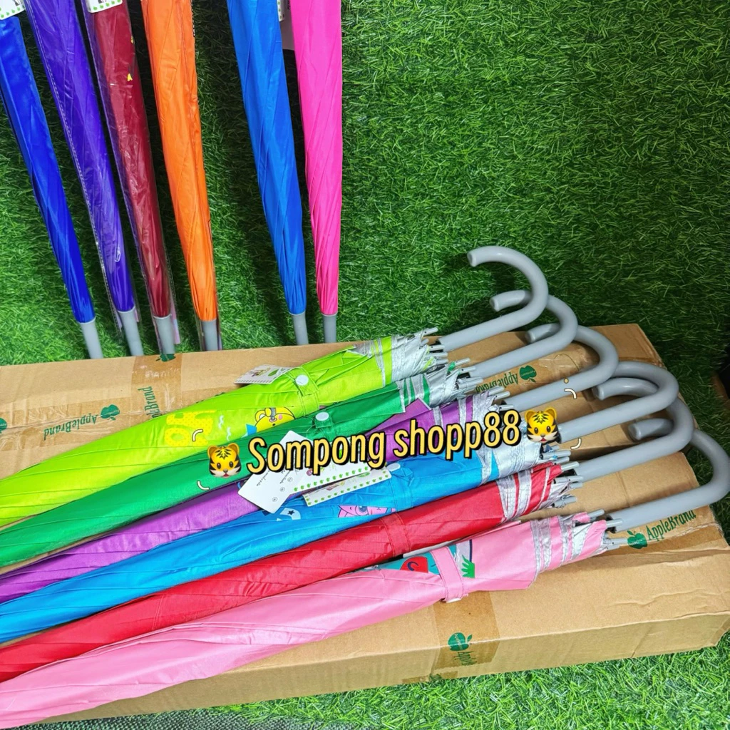 ร่มผู้ใหญ่ 22 นิ้ว คละสี ลายการ์ตูน กันฝน-กัน UV ราคาส่งโหล