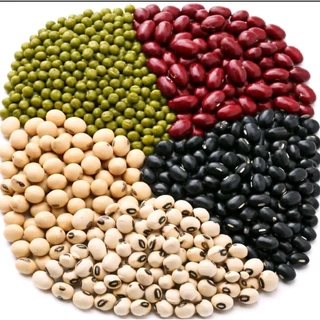 ถั่ว5สี 1กิโล และ500g ถั่วใหม่ เลือกได้ ถั่วดำ ถั่วแดง ถั่วเขียว ถั่วขาวถั่วเหลือง ถั่วใหม่เก็บจากบนดอย