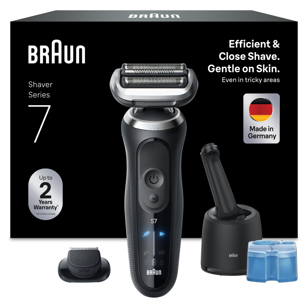 BRAUN Shaver Series 7 72-N7200cce เครื่องโกนหนวดไฟฟ้าซีรี่ย์ 7 รุ่น 72-N7200cce