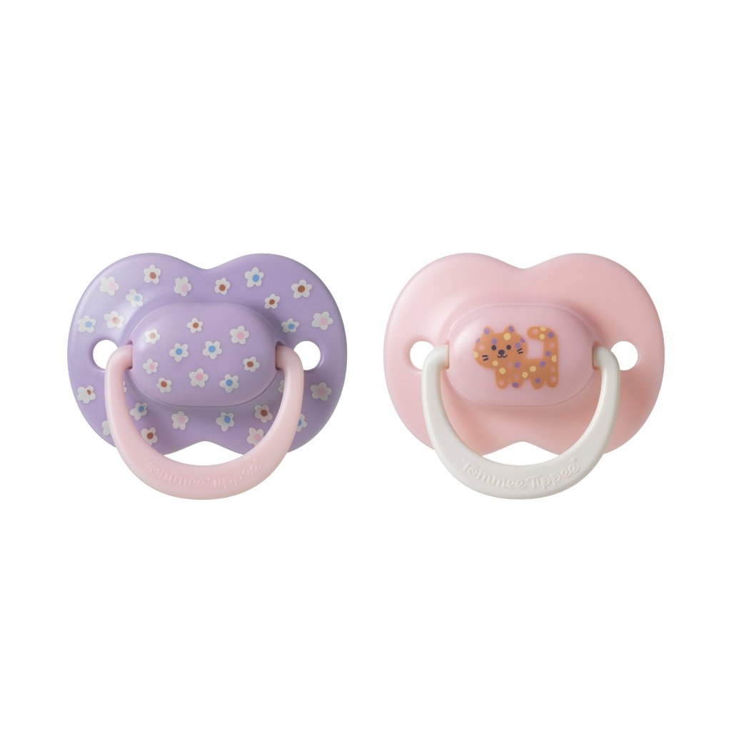 Tommee Tippee จุกหลอกลายการ์ตูน 6-18 เดือน ผู้หญิง แพ็คคู่ (คละ 3 ลาย) รูปที่ 2